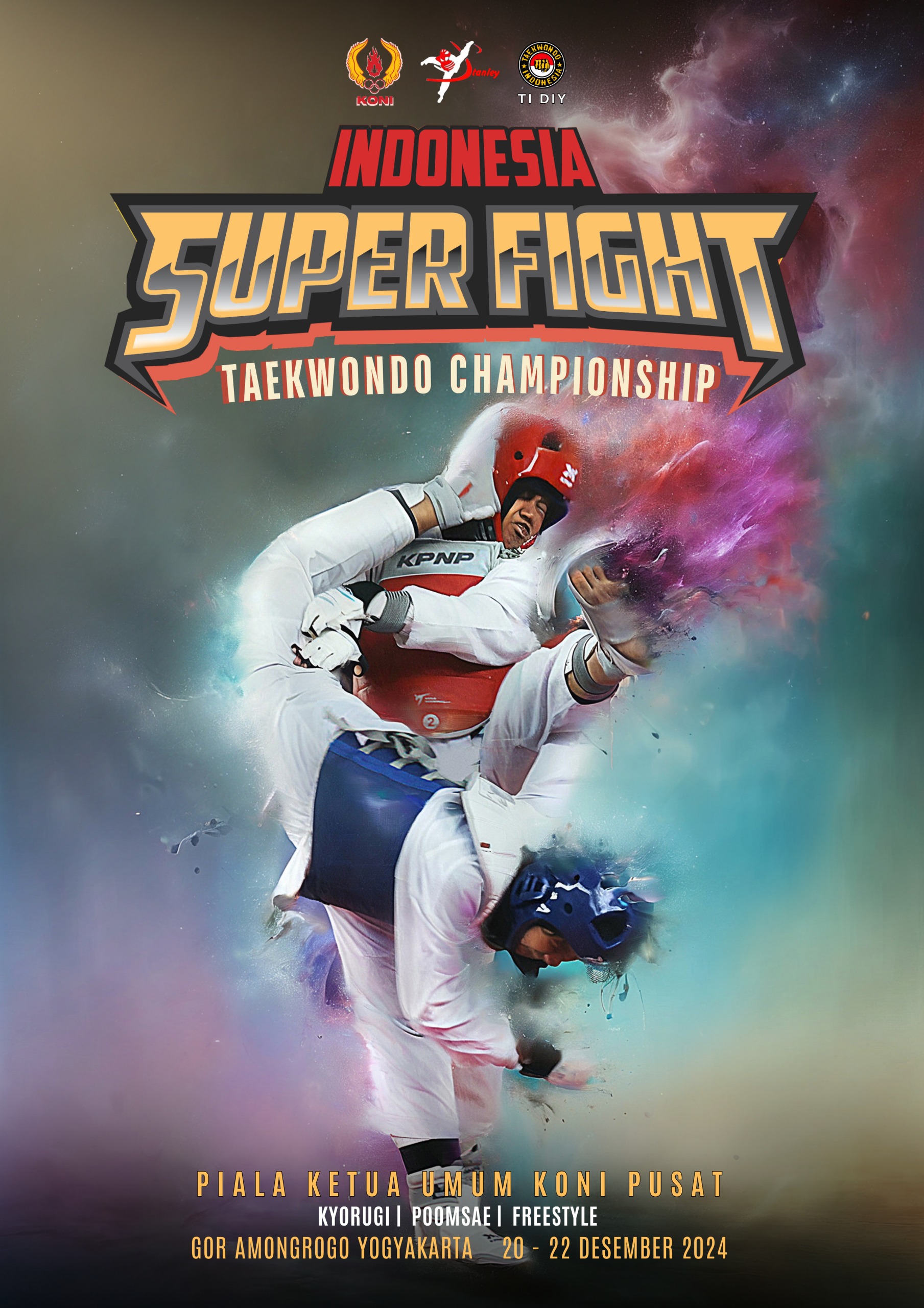 Kejuaraan Indonesia Super Fight Taekwondo Championship 2 Tahun 2024 Stanley Sport ti-btftc.com