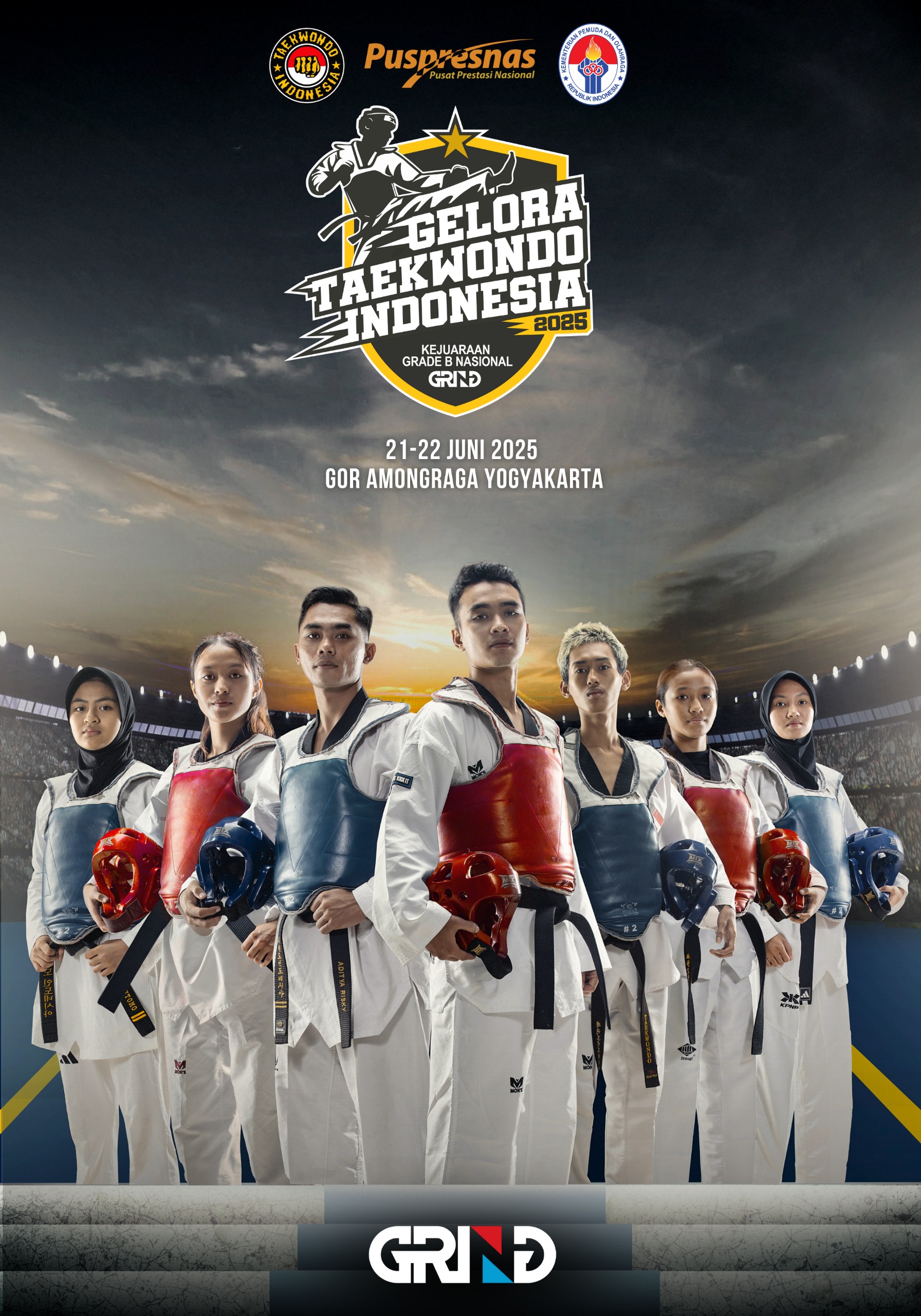 Panggung Juara Taekwondo Indonesia BTF TAEKWONDO